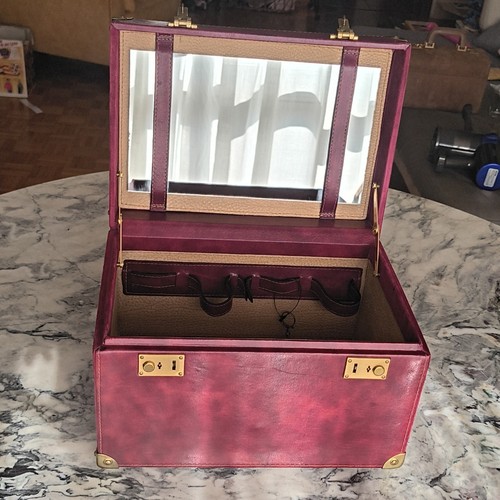 Beautycase pelle fucsia - beautycase,